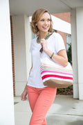 Striped Tote Pattern Universal Yarn