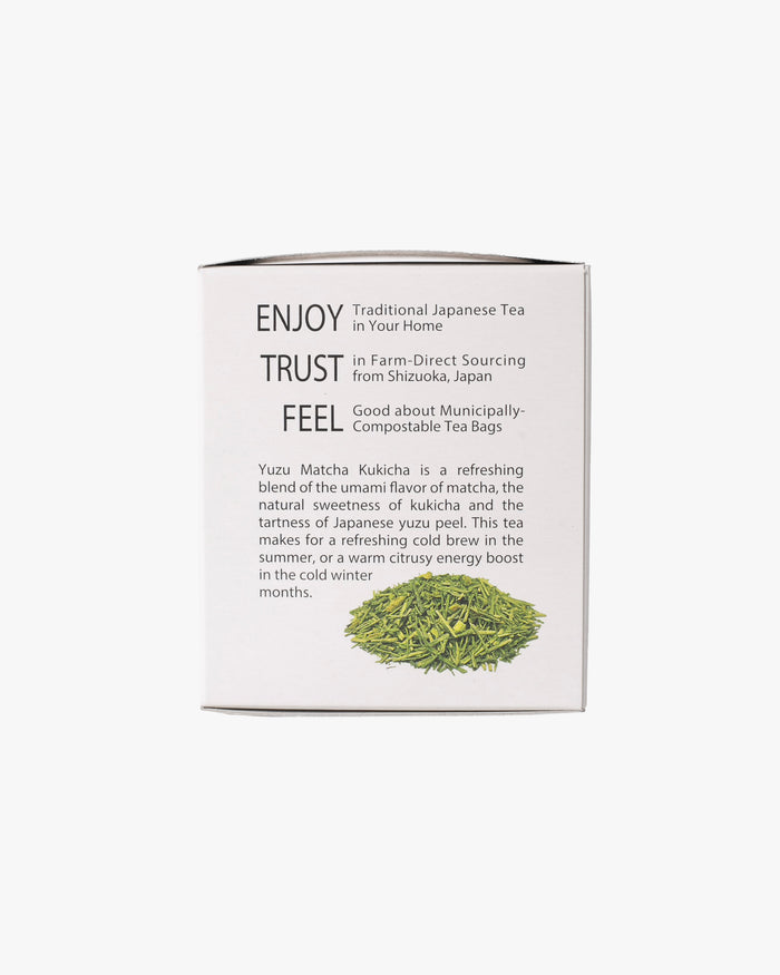 Sugimoto, Yuzu Matcha Kukicha Tea Bags (12 ct)