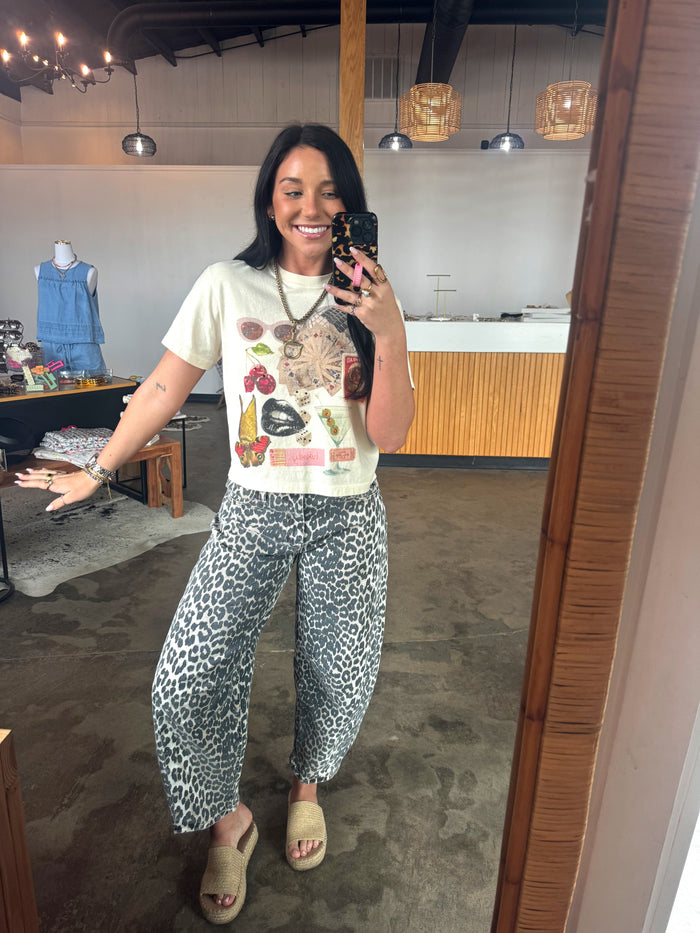 Sway Leopard Jeans