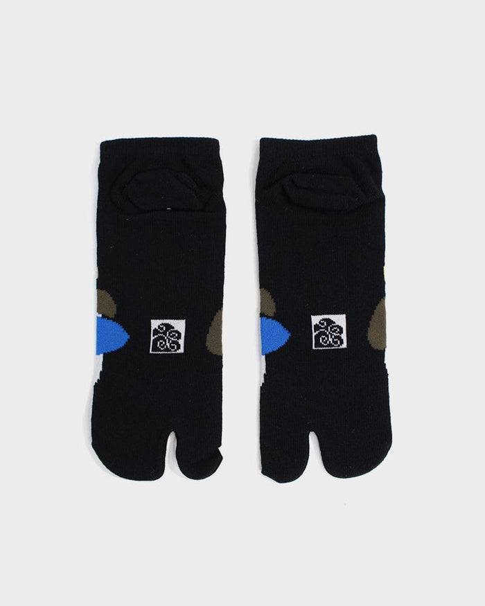 Tabi Socks, Ankle, Sake & Tanuki - M/L