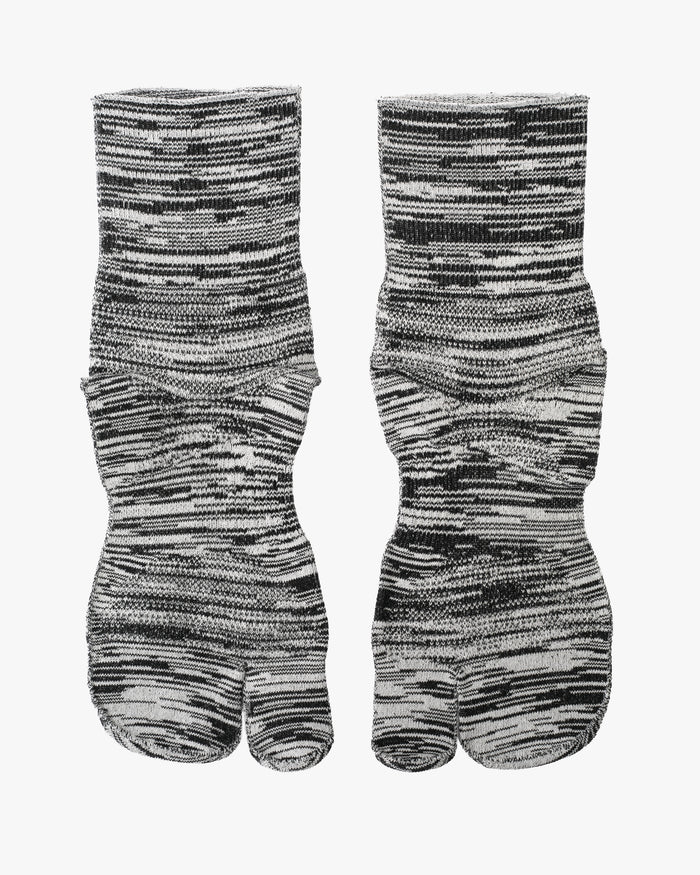 Tabi Socks, Wasi Wasi, Heather Black
