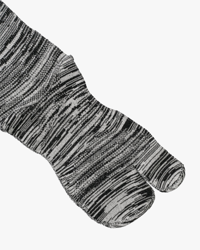 Tabi Socks, Wasi Wasi, Heather Black