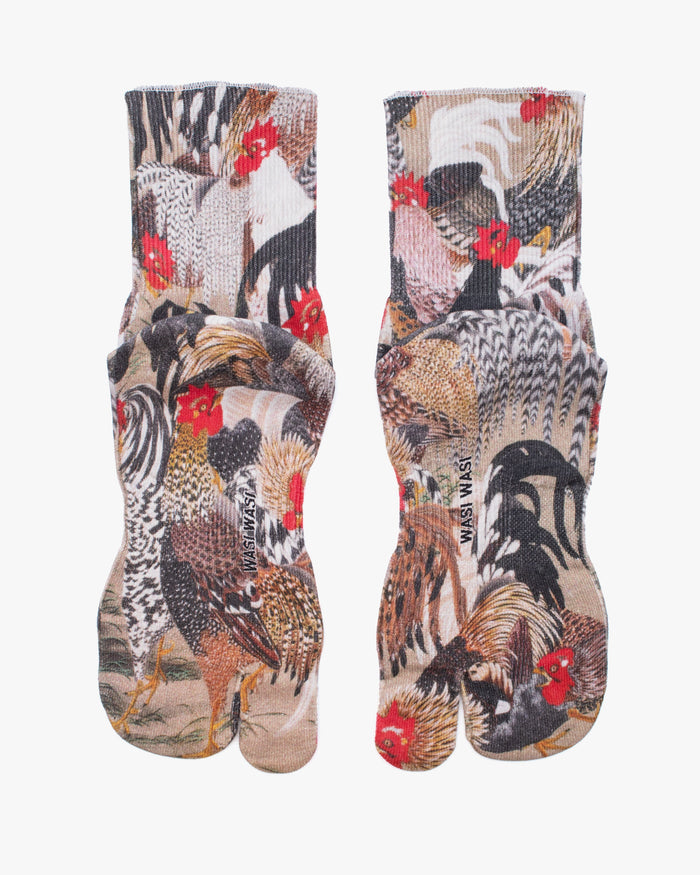 Tabi Socks, Wasi Wasi, Ito Jakuchu Gunzei-zu