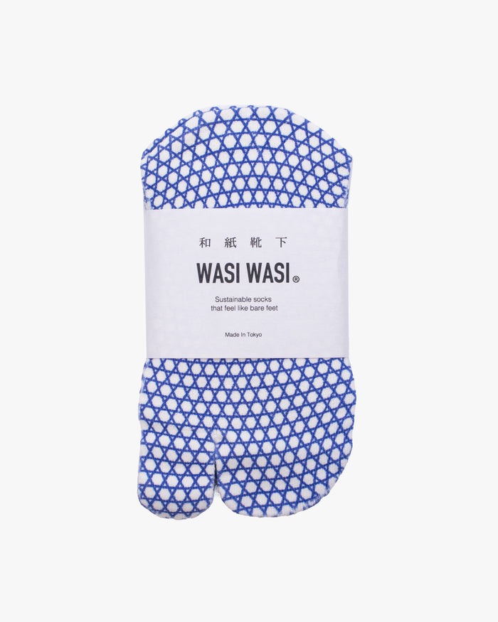 Tabi Socks, Wasi Wasi, Kagome Blue