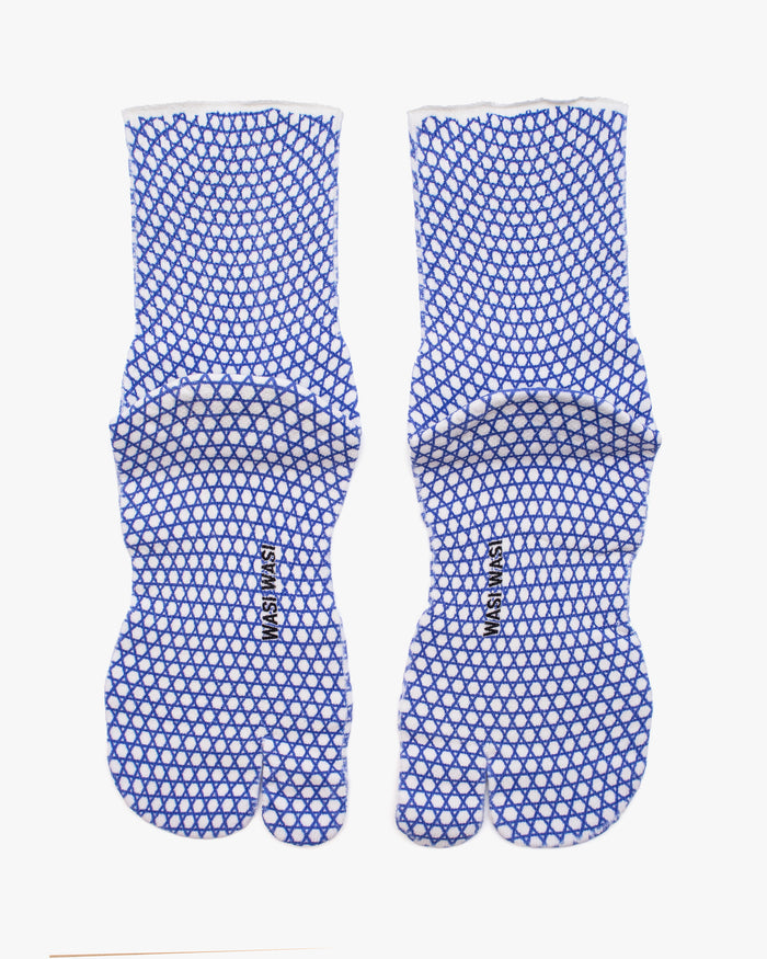 Tabi Socks, Wasi Wasi, Kagome Blue