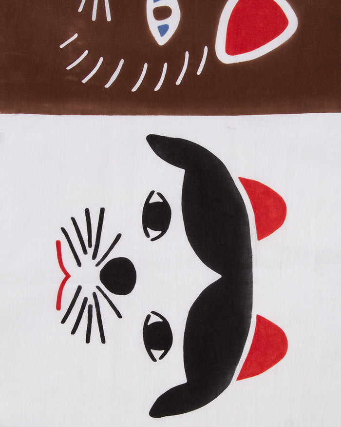 Tenugui, Chusen-Zome, Fukuneko