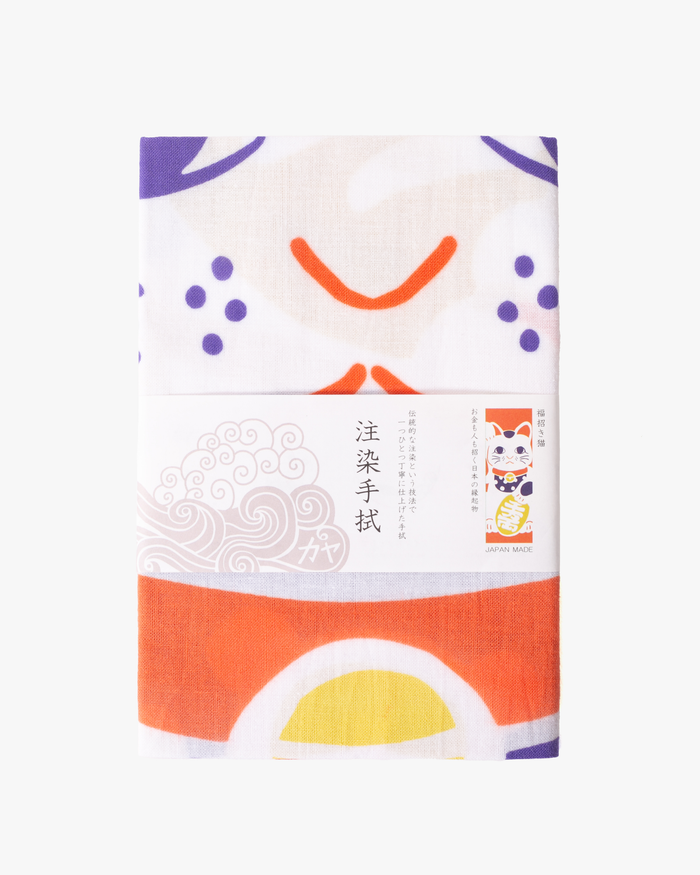 Tenugui, Chusen-Zome, Lucky Cat and Koban