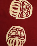 Tenugui, Chusen-Zome, Red Daruma