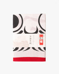 Tenugui, Chusen-Zome, Red Fuku Daruma