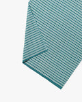 Tenugui, Chusen-Zome, Teal with White Shima