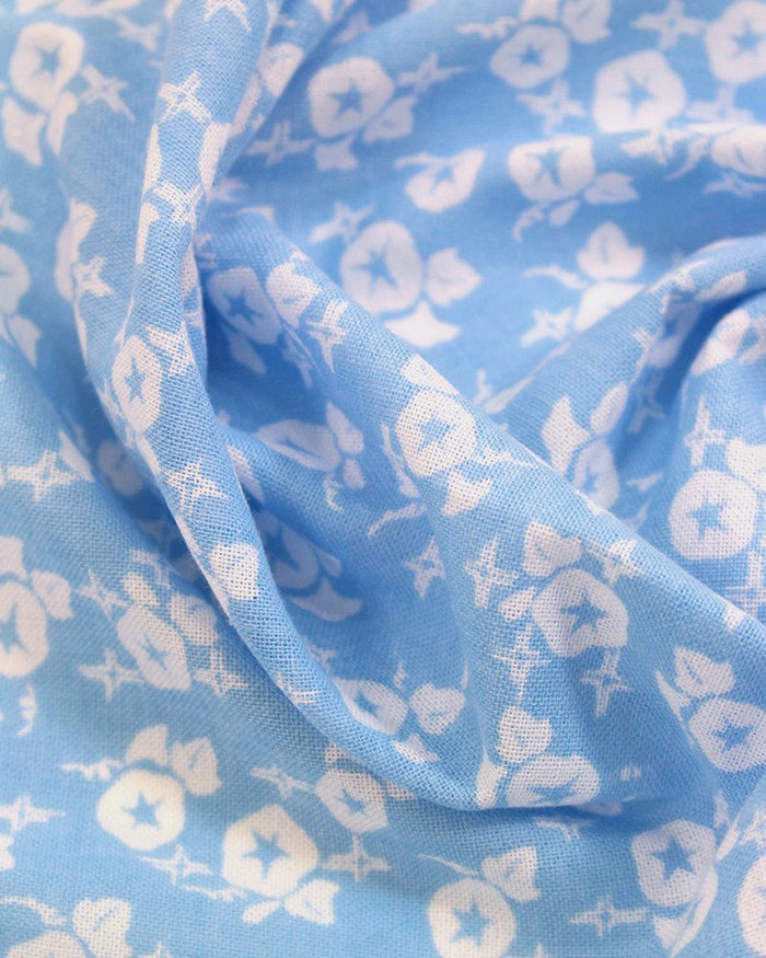 Tenugui, Classic, Komon, Asagao (Morning Glory)