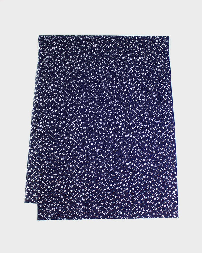Tenugui, Classic, Komon, Indigo Tonbo