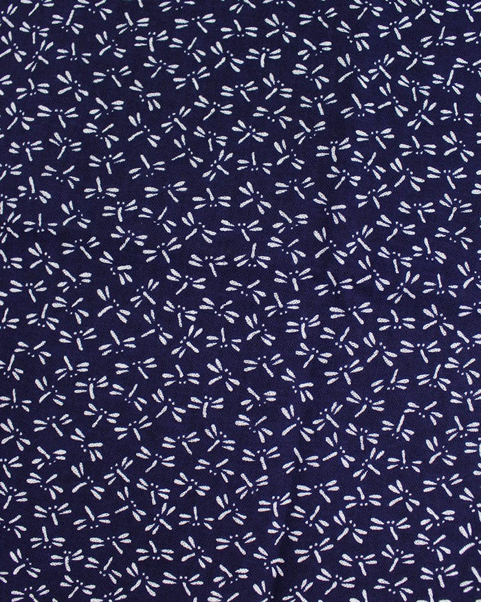 Tenugui, Classic, Komon, Indigo Tonbo