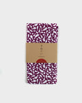 Tenugui, Classic, Komon, Nasubi (Eggplant)