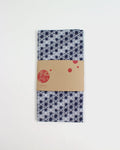 Tenugui, Classic, Komon, Navy Asanoha with Variated Lines