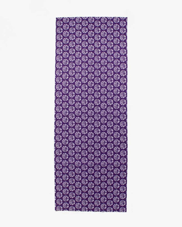 Tenugui, Classic, Komon, Purple Fuji (Wisteria)