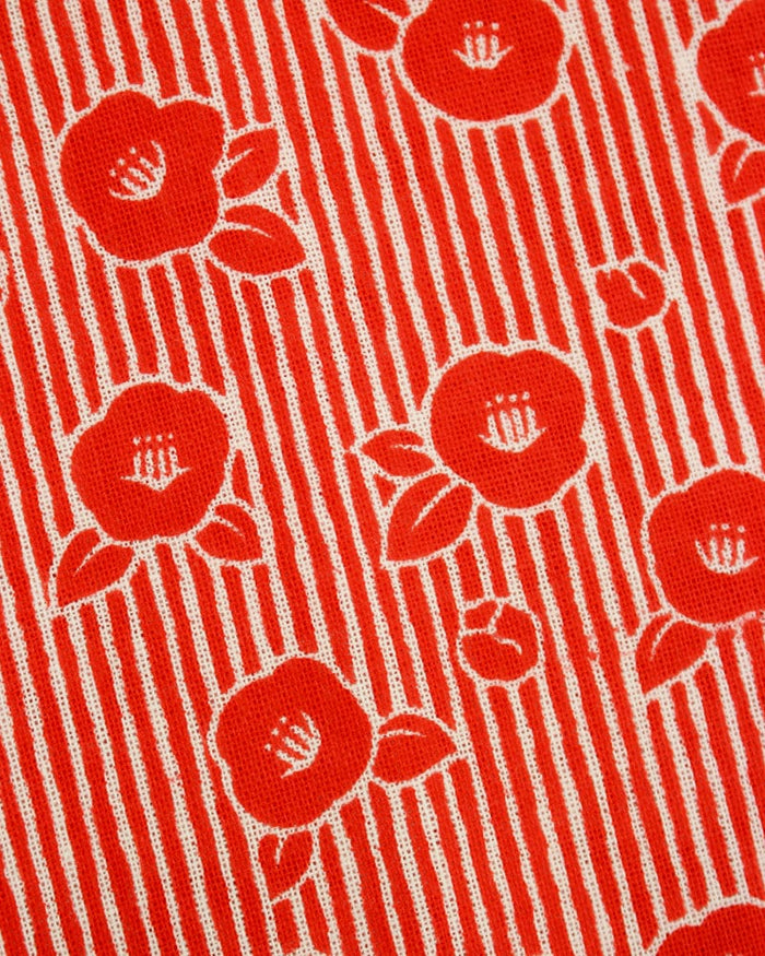 Tenugui, Classic, Komon, Red Tsubaki and Shima