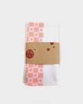 Tenugui, Classic, Komon, Sakura Within Checkers