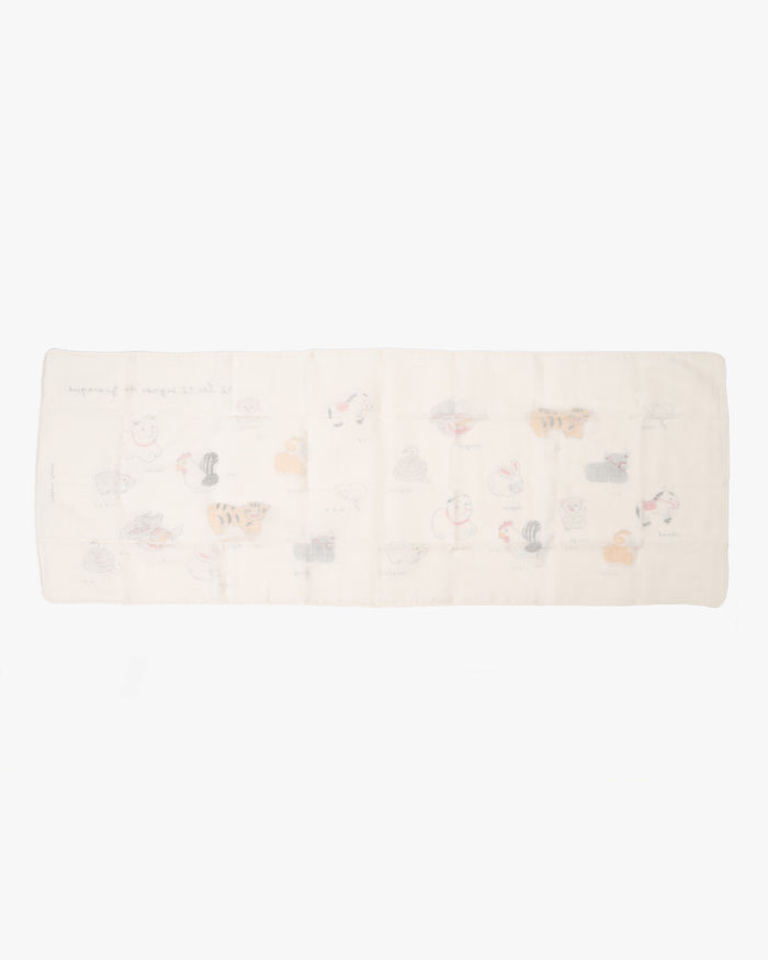 Tenugui, Double Gauze, Fukukoi, Zodiac