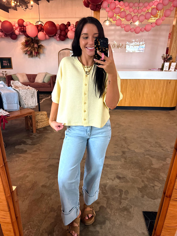 The Butter Yellow Soft Knit