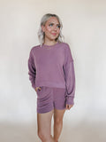 The Lauren Shorts in Rose Taupe