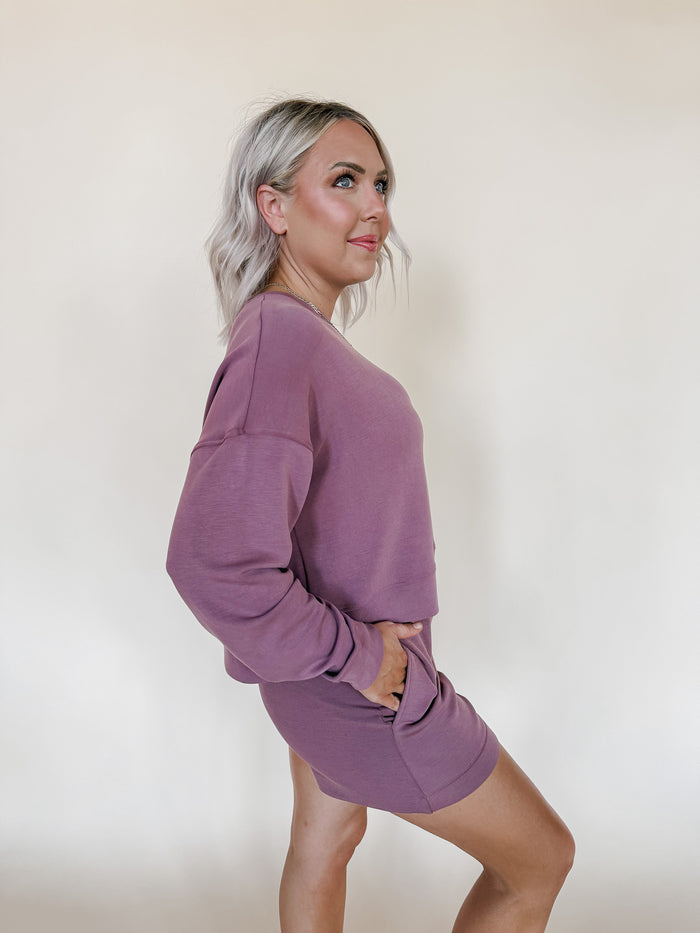 The Lauren Shorts in Rose Taupe