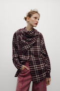 The New Society – Shirt in Ember Check
