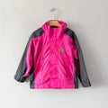 The North Face / Pink grey windbreaker / 1Y(Fits 2Y)