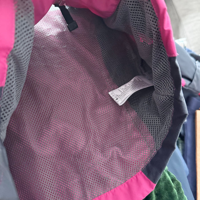 The North Face / Pink grey windbreaker / 1Y(Fits 2Y)