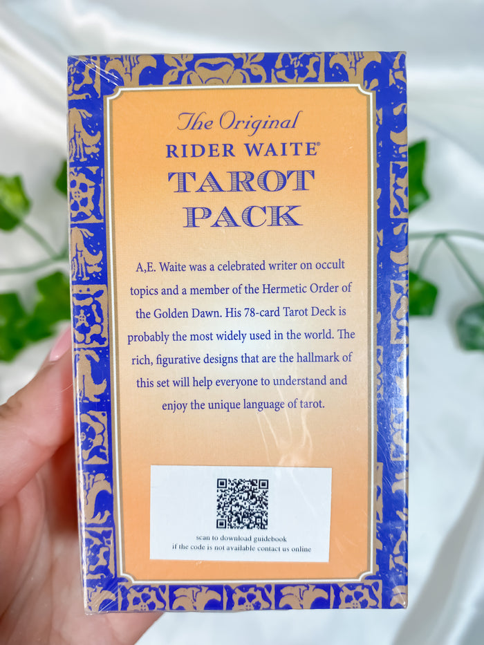 The Original Rider Waite Tarot Pack Deck