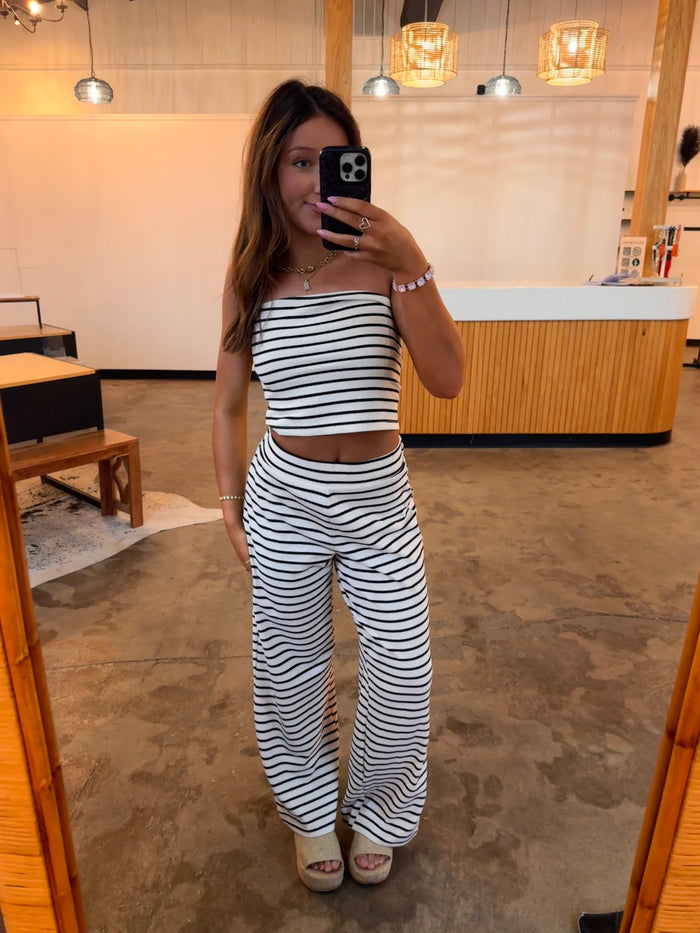 The Sara Striped Set
