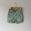 Thomas Brown / Green chino shorts / 4Y