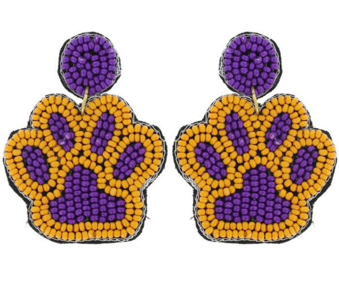 Tiger Paw Earrings