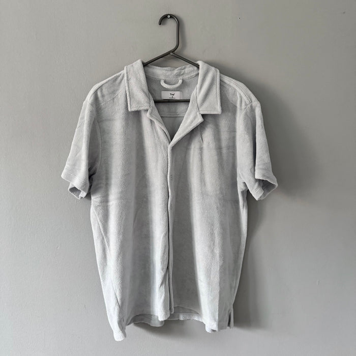 Tna / Light blue pile shirt / M