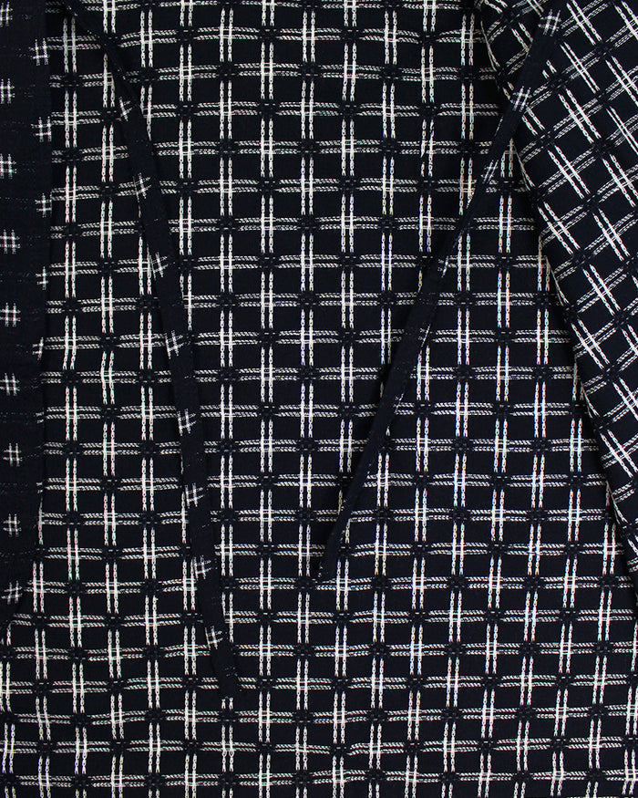 ToK Japanese Apron, Red Pockets, Indigo with White Igeta