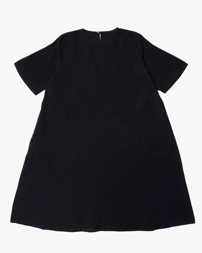ToK Long Dress, Oversized, Indigo