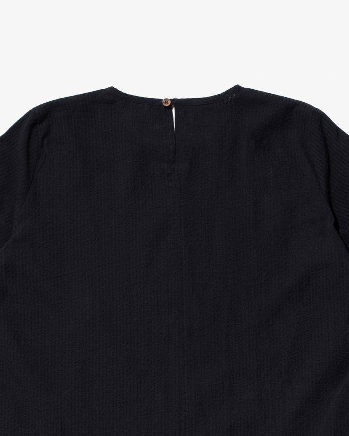 ToK Long Dress, Oversized, Indigo