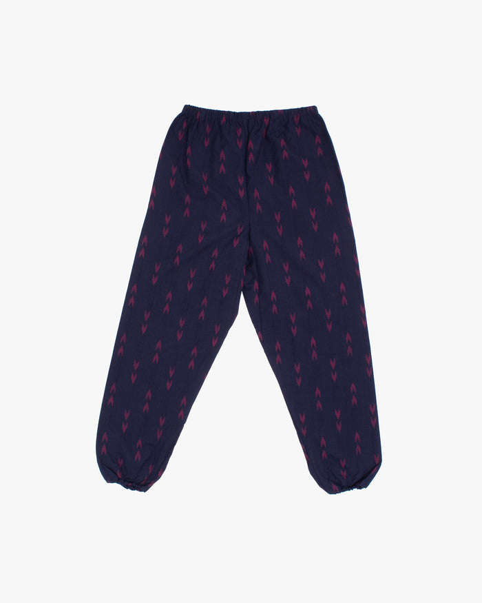 ToK Monpe Pants, Women's, Indigo with Red Arrows
