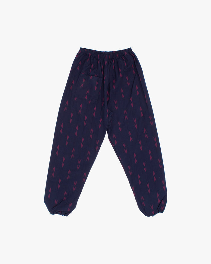 ToK Monpe Pants, Women's, Indigo with Red Arrows