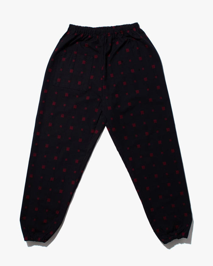 ToK Monpe Pants, Women's, Indigo with Red Squares