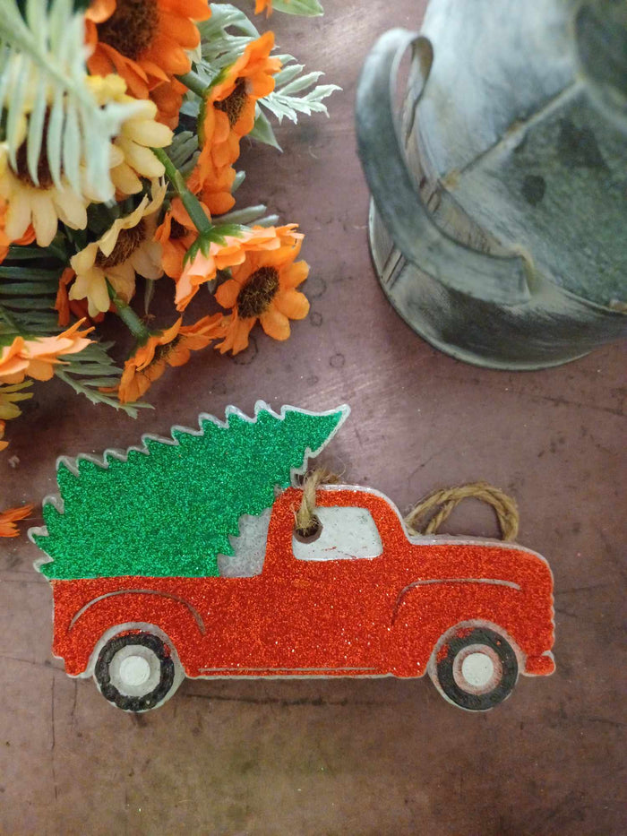 Truck w/Tree Freshie