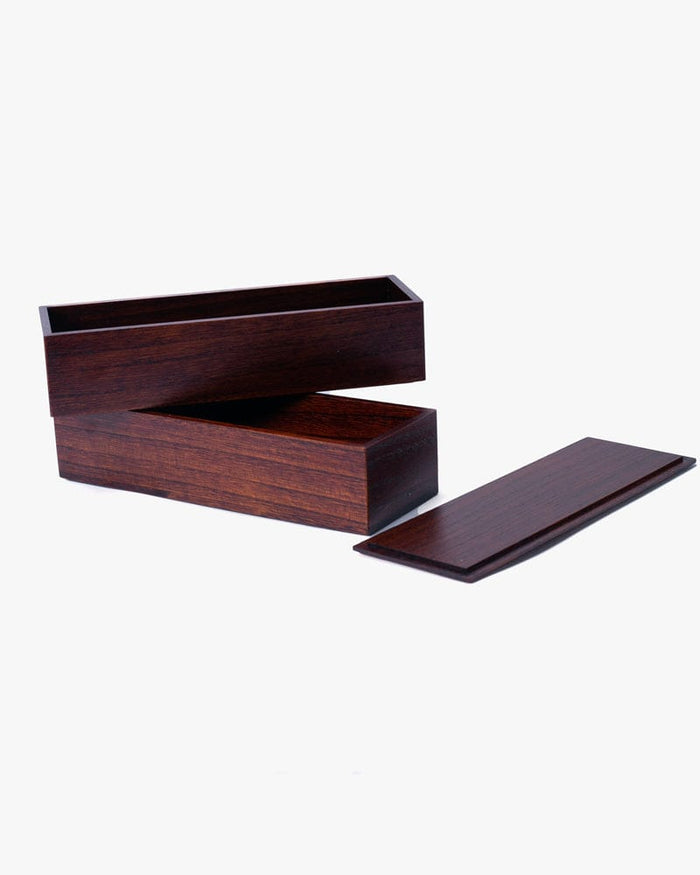 Two-Tier Bento Box, Yamaichi, Paulownia Wood
