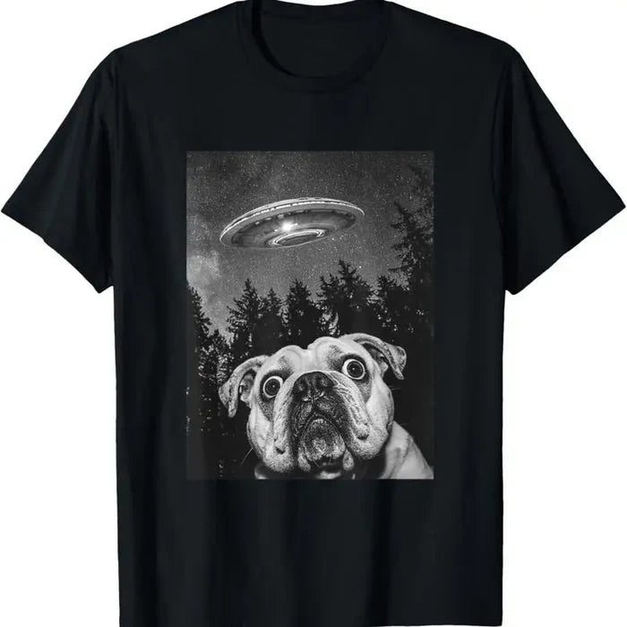 UFO Bulldog T-Shirt