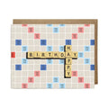 Ula Bloom - Happy Birthday Scrabble Card