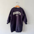 Uniqlo x Peanuts / Snoopy navy crew dress / 5-6Y
