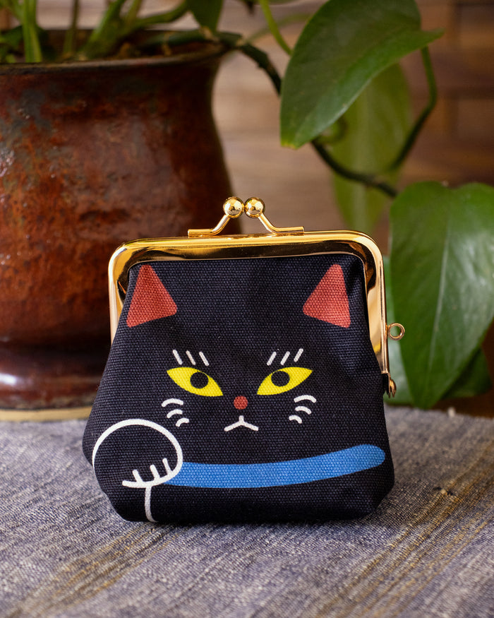 Wa Modern, Coin Purse, Kuroneko