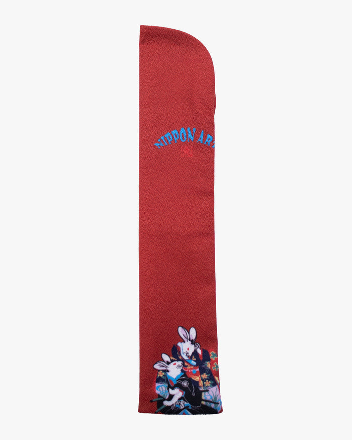 Wa-Modern, Hand Fan with Tassel, Rabbit