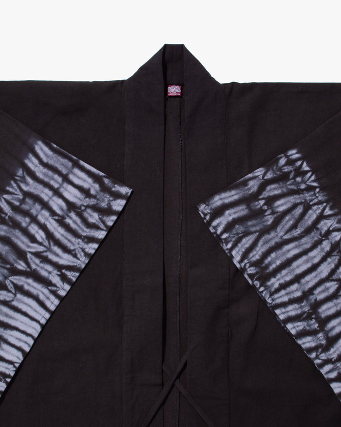 Wa-Modern, Haori, Black Mokume, Men's