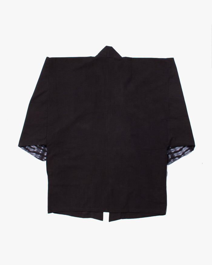 Wa-Modern, Haori, Black Mokume, Men's