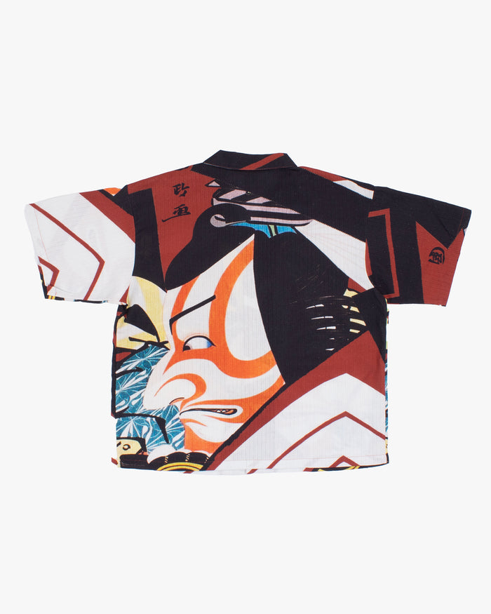 Wa-Modern, Short Sleeve Button Up, Shibaraku